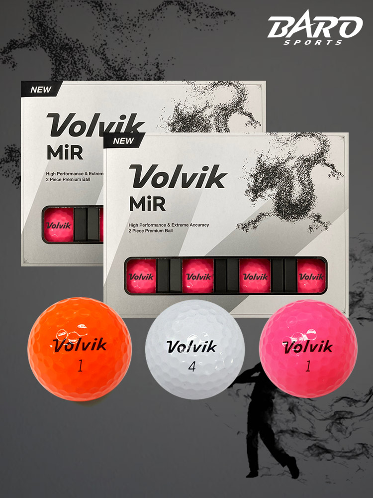 볼빅 골프공 MIR 2더즌 24구 컬러볼 화이트볼