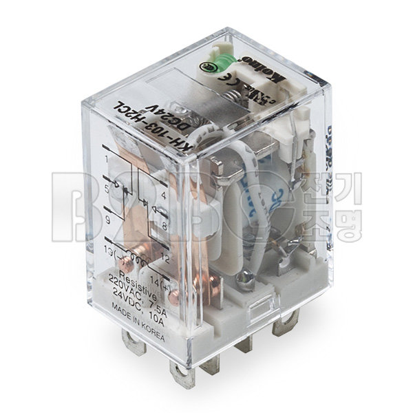 건흥전기 릴레이 KH-103 H2CL 8P DC24V - 메인 이미지