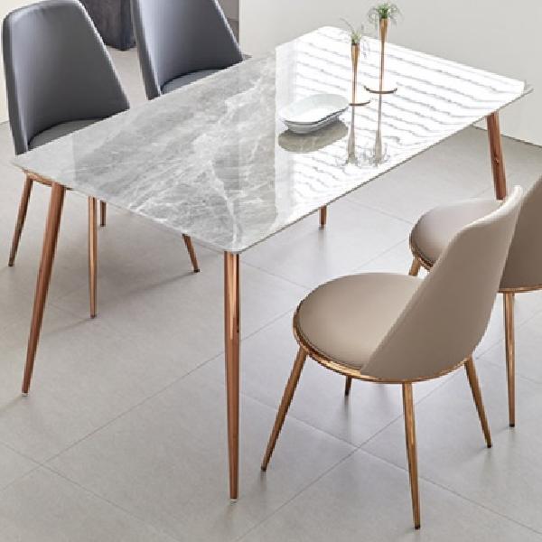 세라믹 상판 식탁 와이드 거실용 넓은 업소용 테이블 식당 테이블