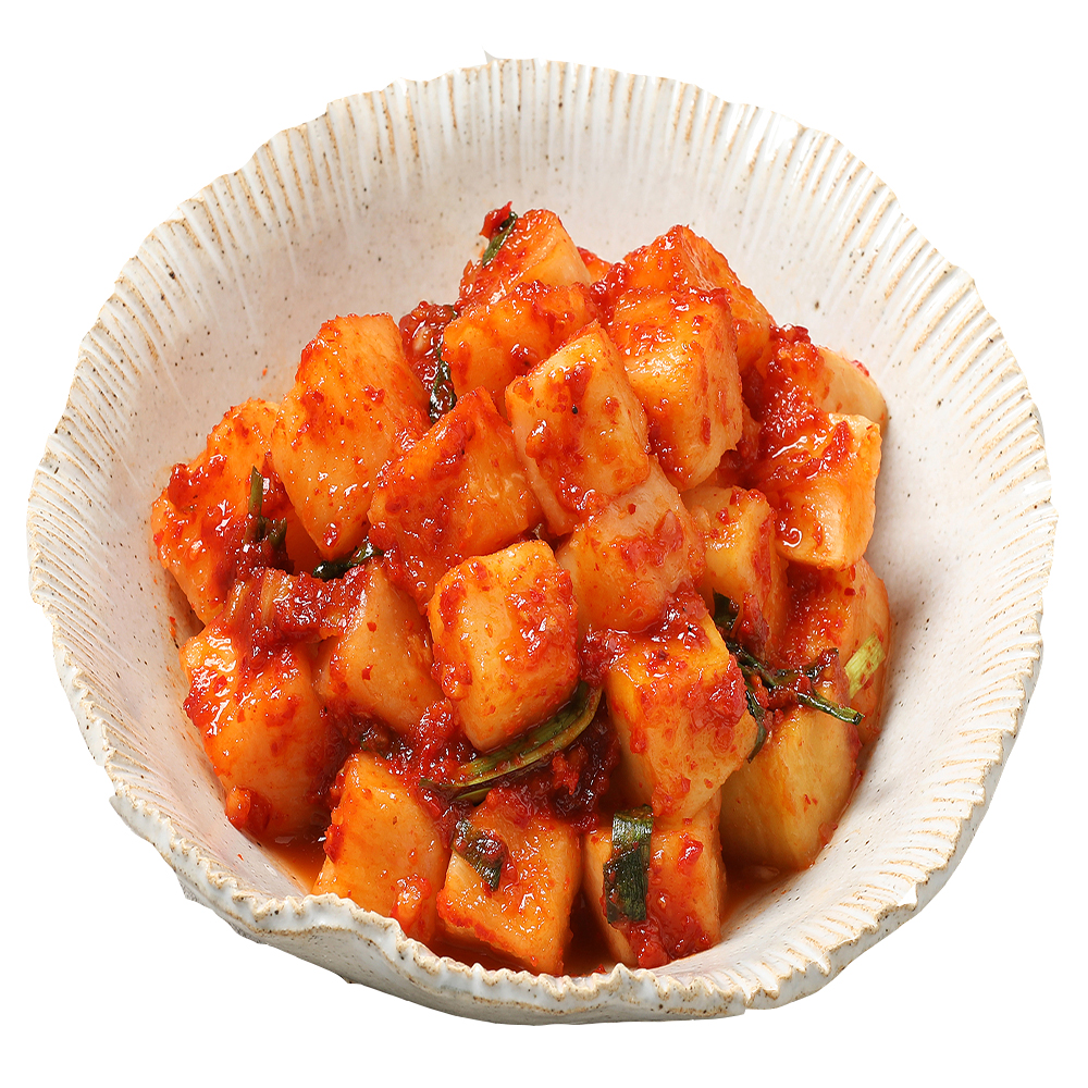 전주찬방 유기농 깍두기 대용량 깍두기 맛있는 깍두기 건강식품