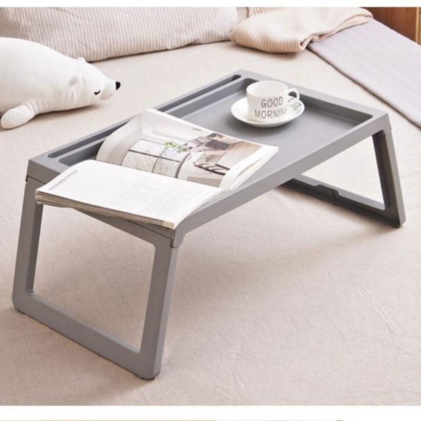 병원 침대용테이블 침대 환자용식탁 접는상 간이식탁