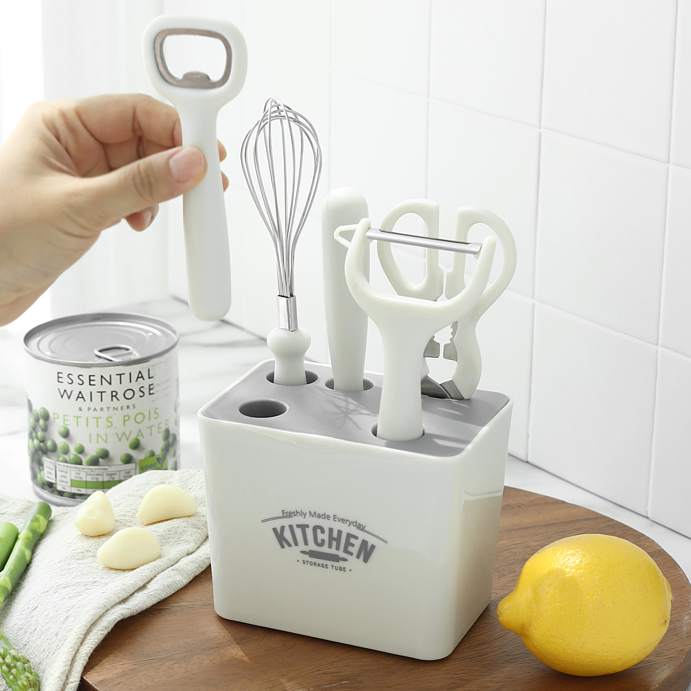 미니 조리도구 세트 6P 필러 거품기 과도 키친툴