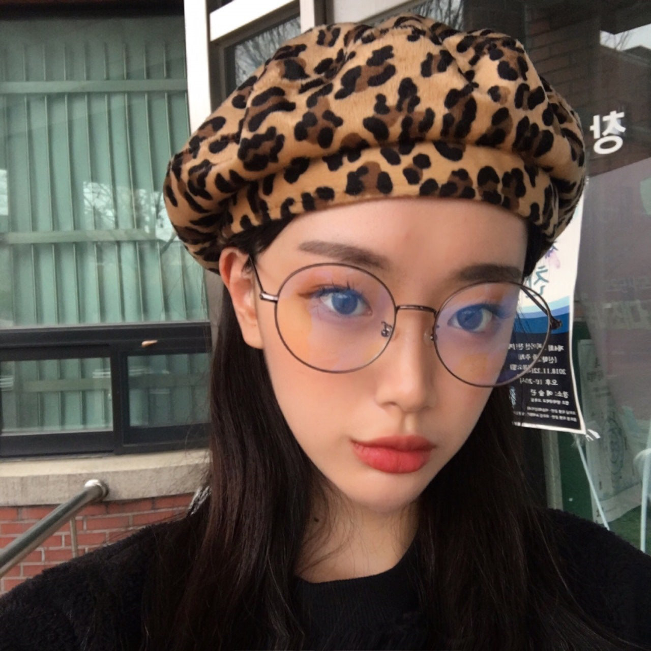 동그란 안경 청광 블루라이트 차단 시력보호 안경테