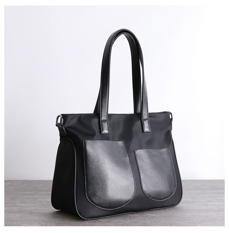 프라다천 백팩 프라다원단 정장 배낭 검정 나일론 여행 소형 가죽 천 가방