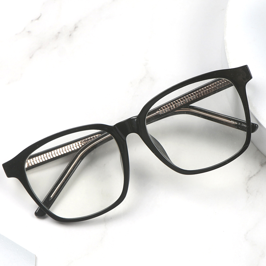 남자 여자 사각 왕 대두안경 투명뿔테 큰안경테