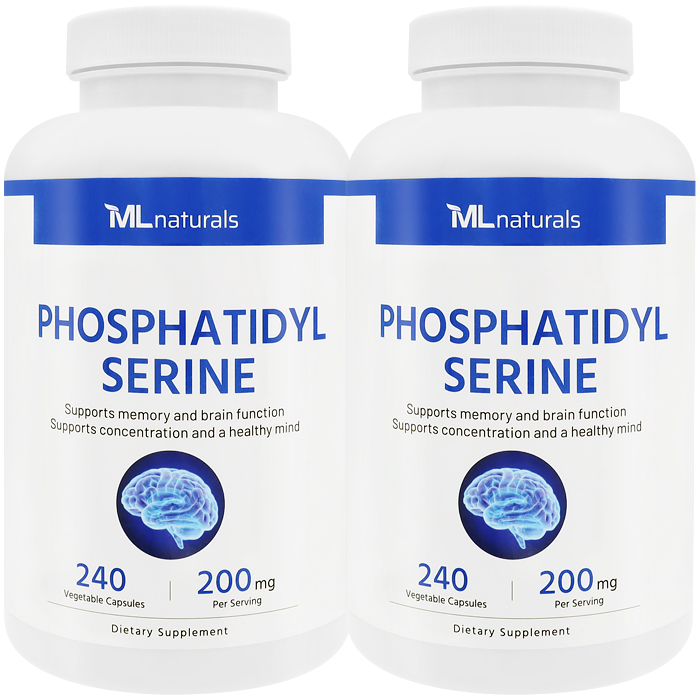 마이라이프 내추럴스 포스파티딜세린 200mg 240캡슐, 2개 - 메인 이미지