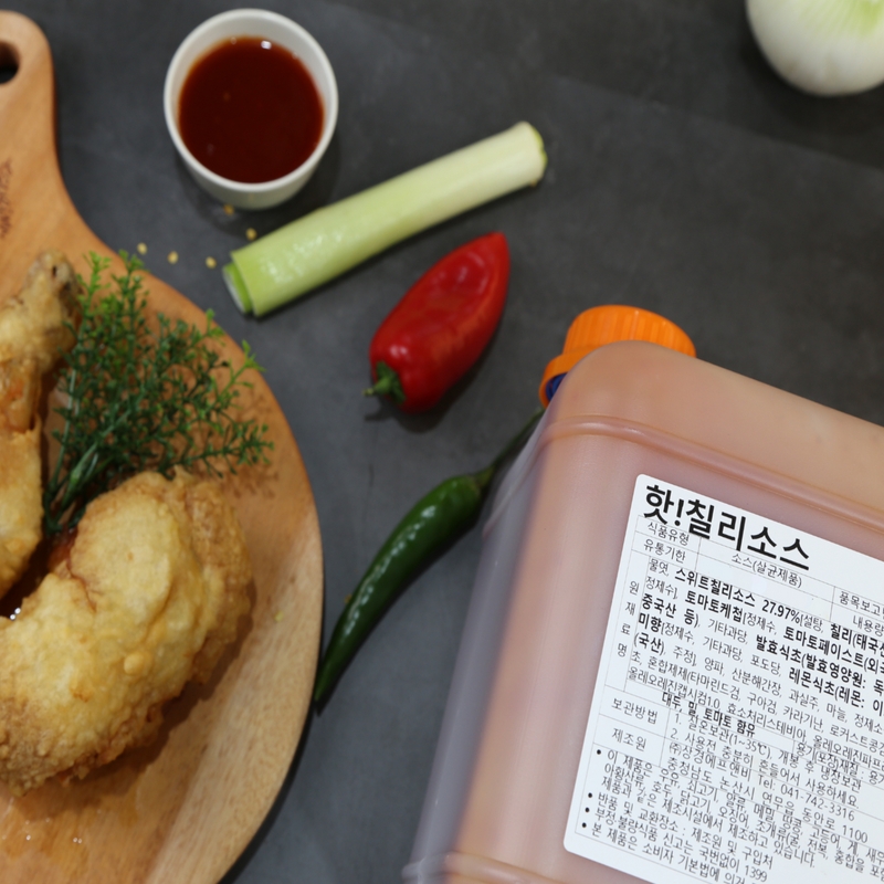 상경식품 핫칠리소스 5KG 양념치킨소스 - 상세 이미지 2