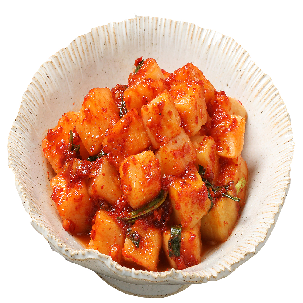 전주찬방 유기농 깍두기 1kg, 1개 이미지 4