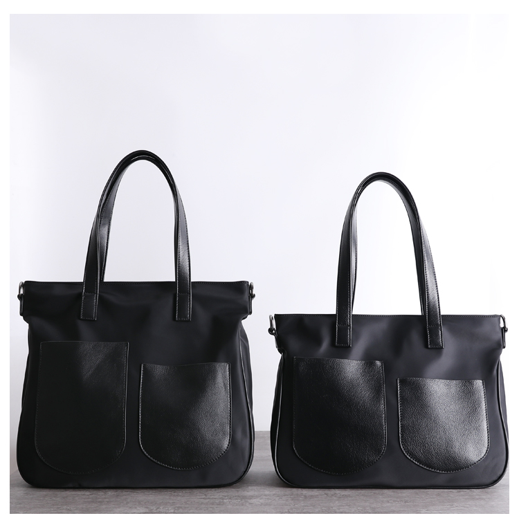 프라다천 백팩 프라다원단 정장 배낭 검정 나일론 여행 소형 가죽 천 가방