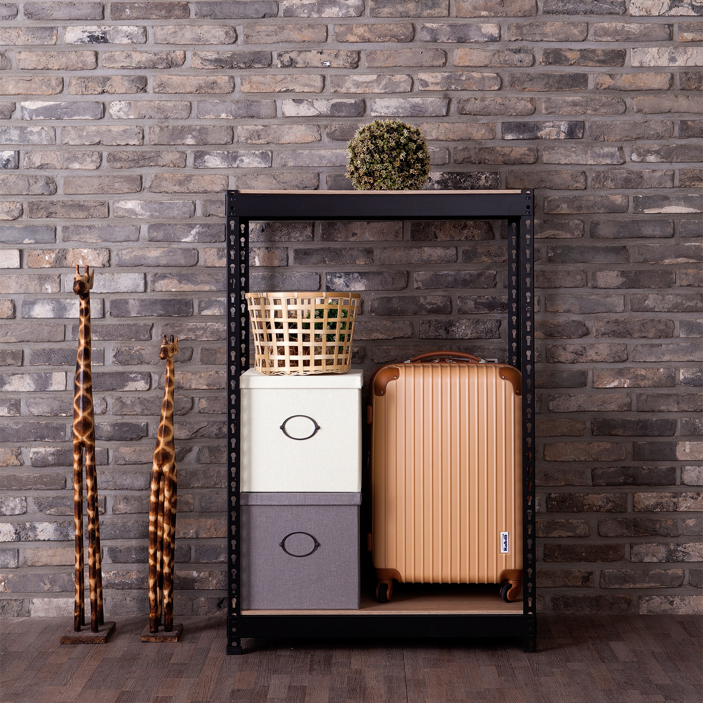 베란다 창고 선반 수납 철제 철 조립식 앵글 규격 다용도실 600300900 2단