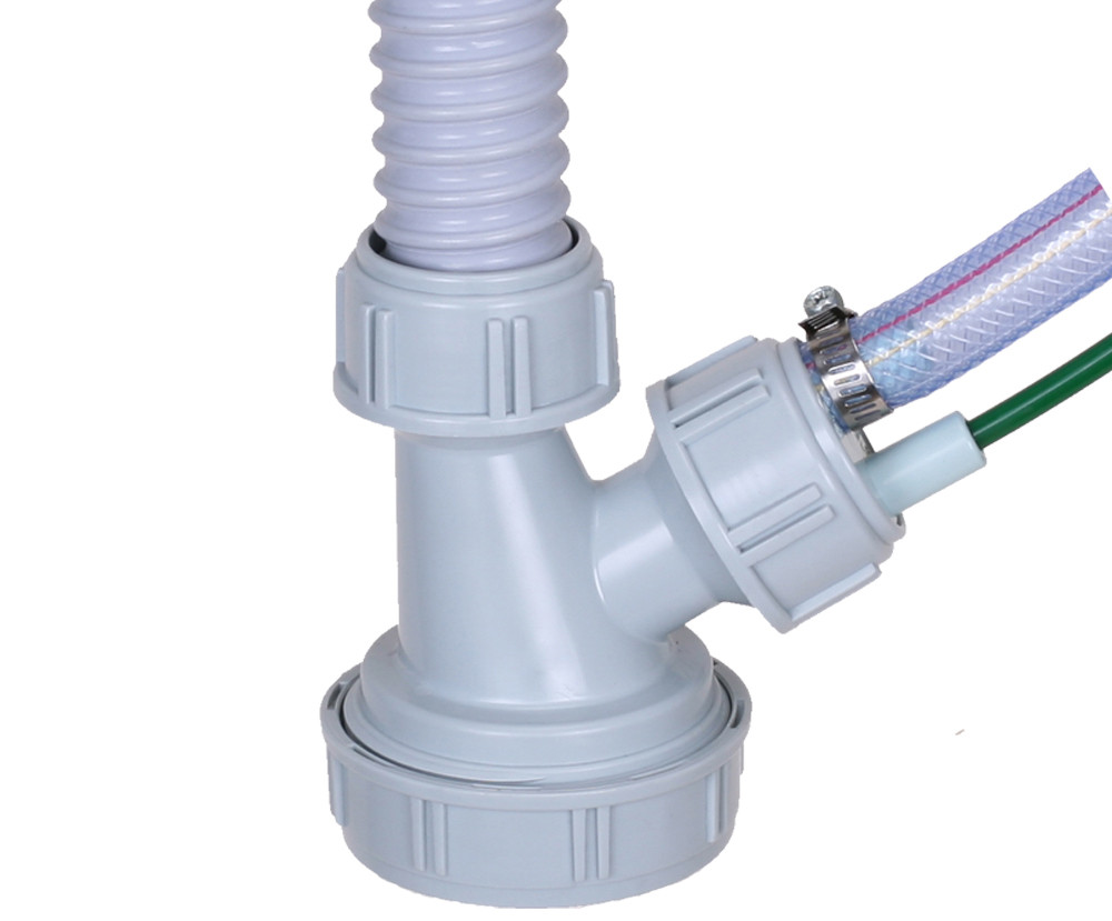 싱크대 하수구트랩 냄새제거 멀티트랩 2구형 로봇청소기