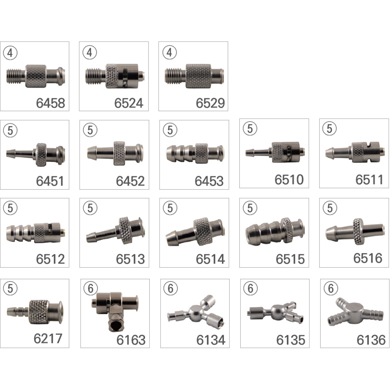 Luer-to-Threaded UTS connector Micro-Mate® female Luer to 1/4-28