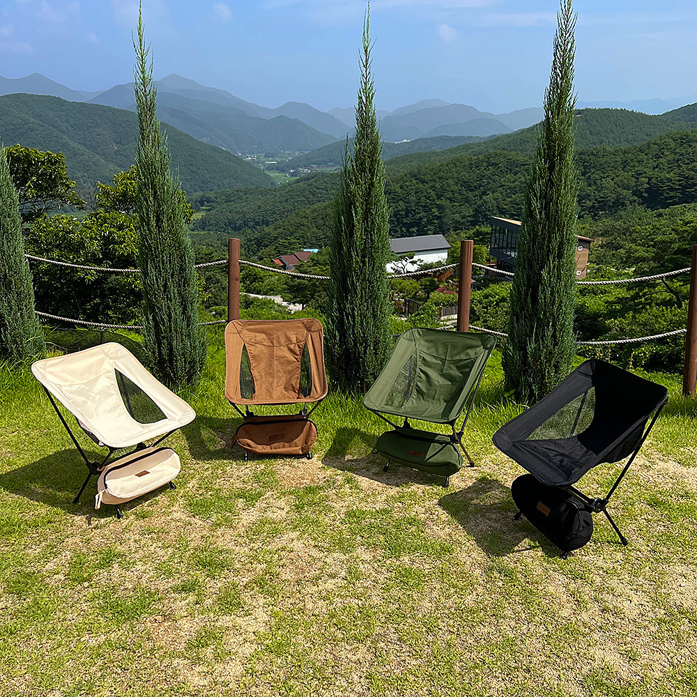 카디움 경량 캠핑 릴렉스체어 휴대용접이식의자 등산의자 ES-9050