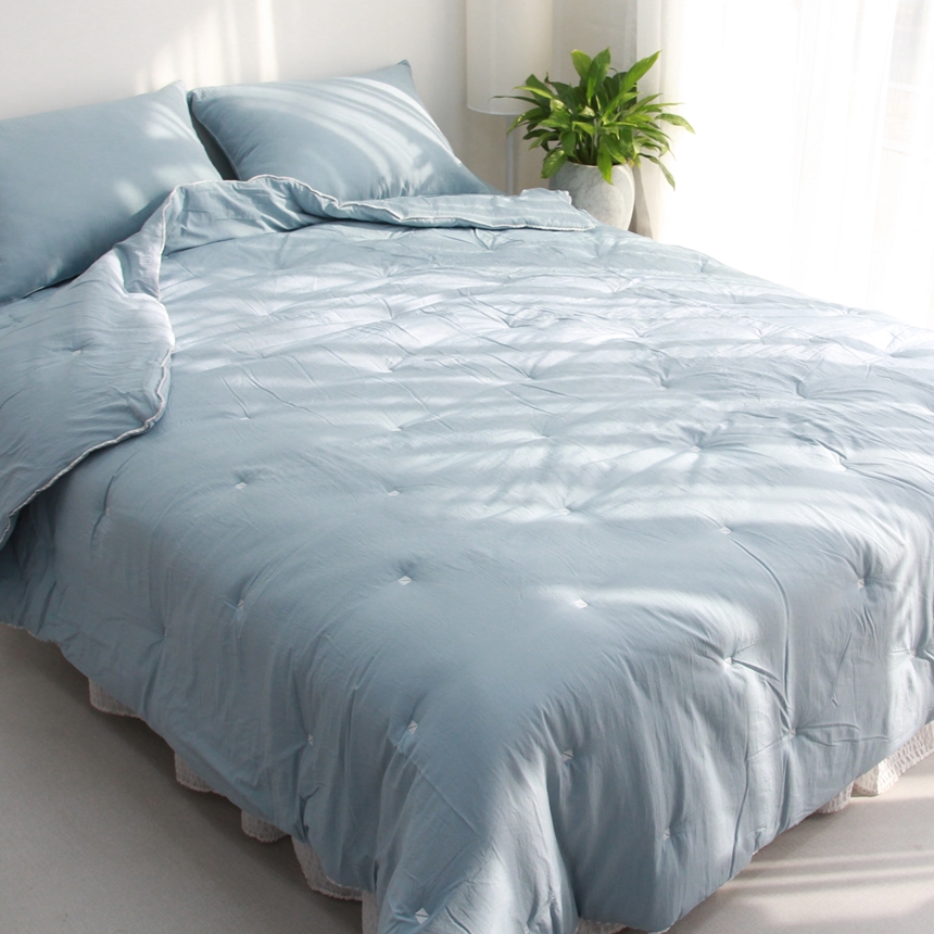 큐브 모달 알러지케어 털안붙는 간절기이불 SS