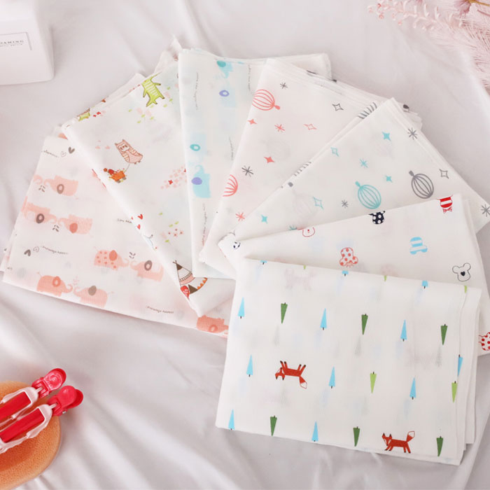 트리베어 신생아기저귀 무형광 사각 천 기저귀 출산선물 5P