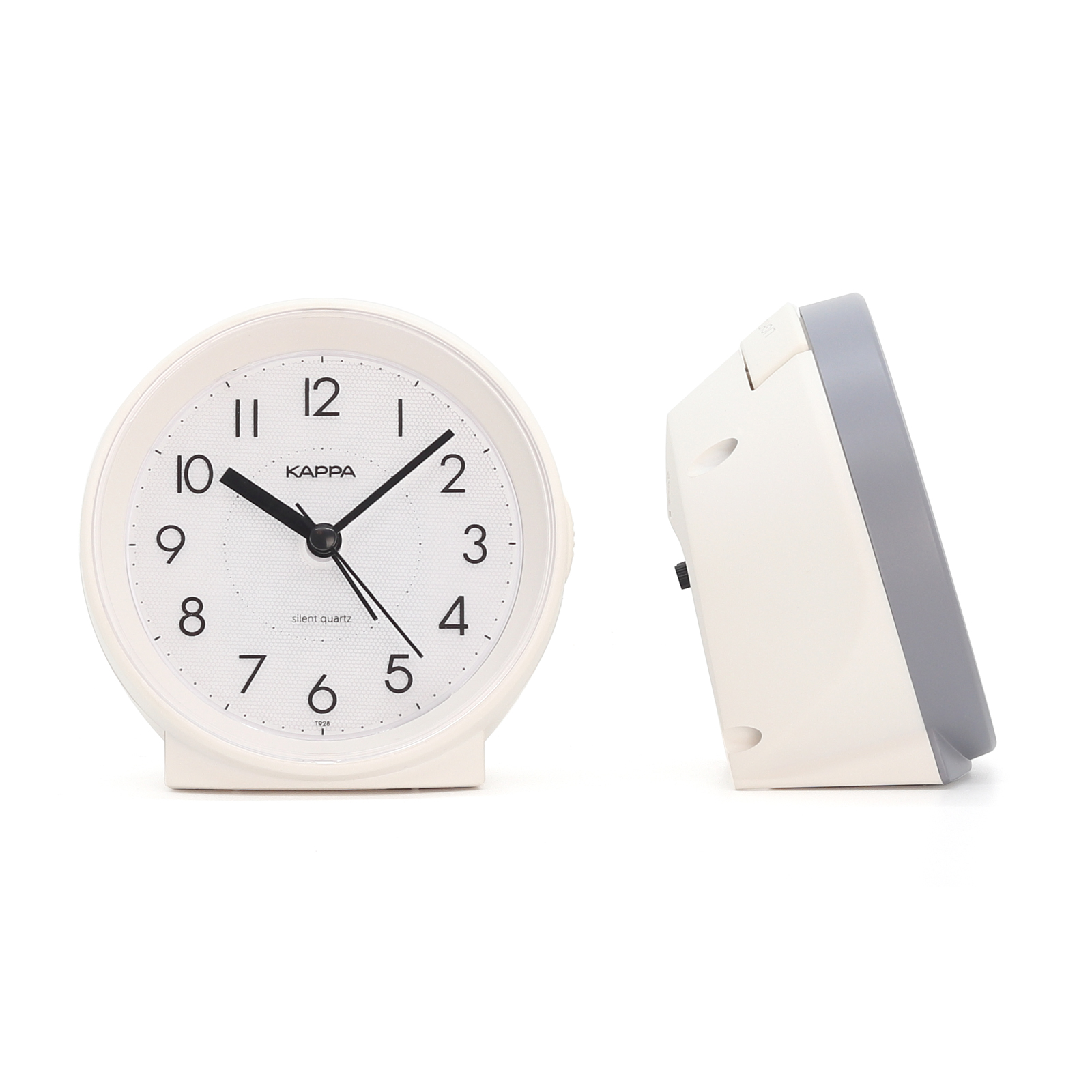 카파 무소음 탁상시계 피아노 멜로디 알람시계 T928
