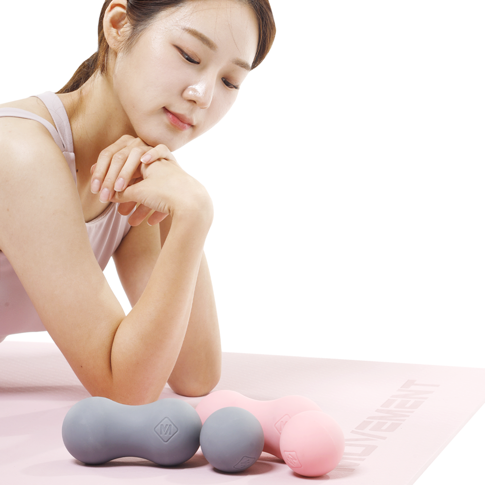 무브먼트 마사지볼 라크로스볼 스트레칭 지압 요가 셀프롤링 - 상품 이미지