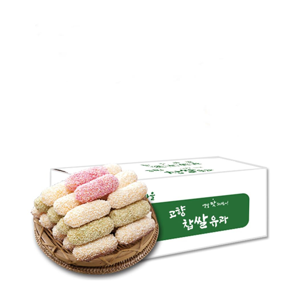 찹쌀 유과 단체 대량 벌크 900g 한과 추석 설 명절 선물세트 어린이집 유치원 - 상세 이미지 2