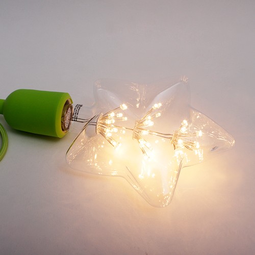 LED 에디슨전구 눈꽃 별전구 STAR150 2W SG - 상품 이미지