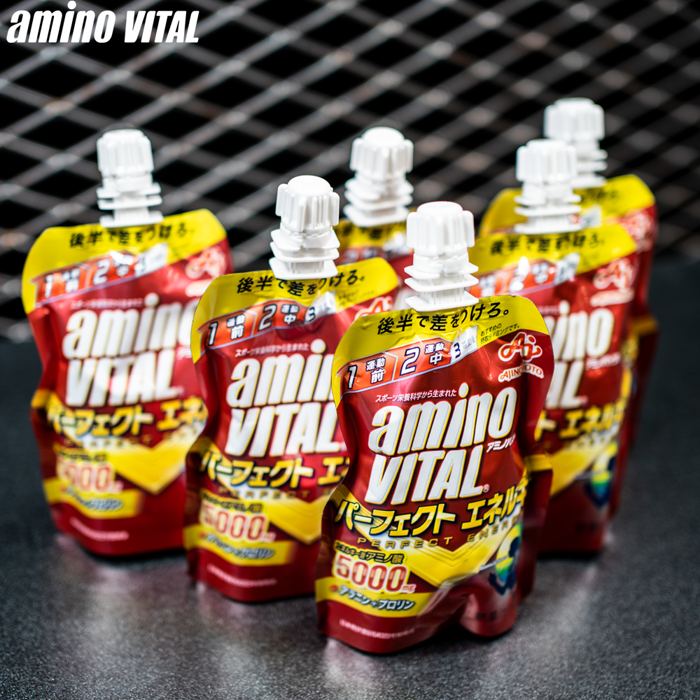아미노바이탈 5000 파워젤 퍼펙트에너지 자전거 운동 에너지젤 제품 이미지