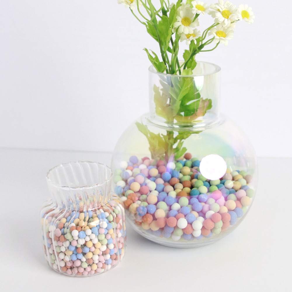 황토볼 컬러 하이드로볼 300g 화분돌 수경재배돌 생토볼 - 상세 이미지 3