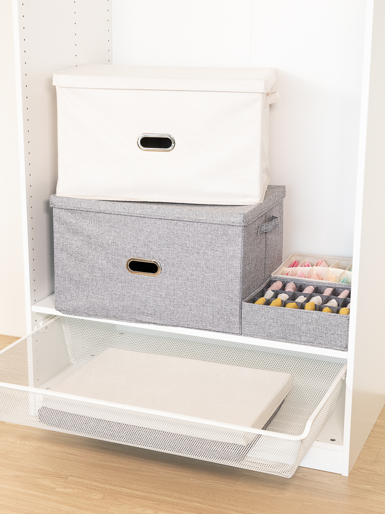할메이드 팬트리 정리함 의류 옷 소품 수납박스 패브릭 수납함 왕특대