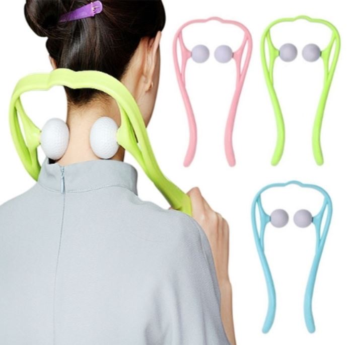 골프공 목안마기 목마사지기 뒷목 시원한 어깨 지압기 추석 설날 부모님 효도 선물 제품 이미지
