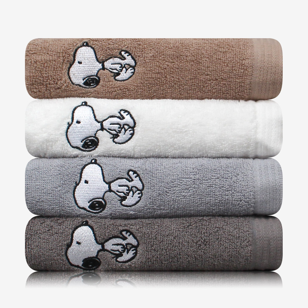 송월타올 캐릭터수건 스누피 리버