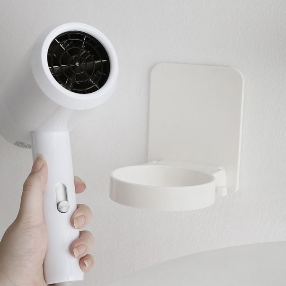 헤어드라이기 고정 드라이 거치대 보관함 홀더 - 상품 이미지
