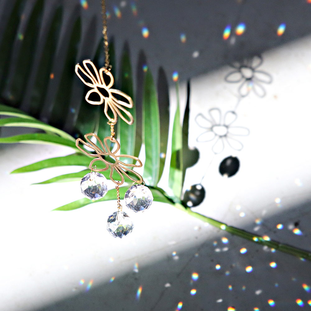 크리스탈 썬캐쳐 천장 월행잉 인테리어 아크릴 모빌 달링