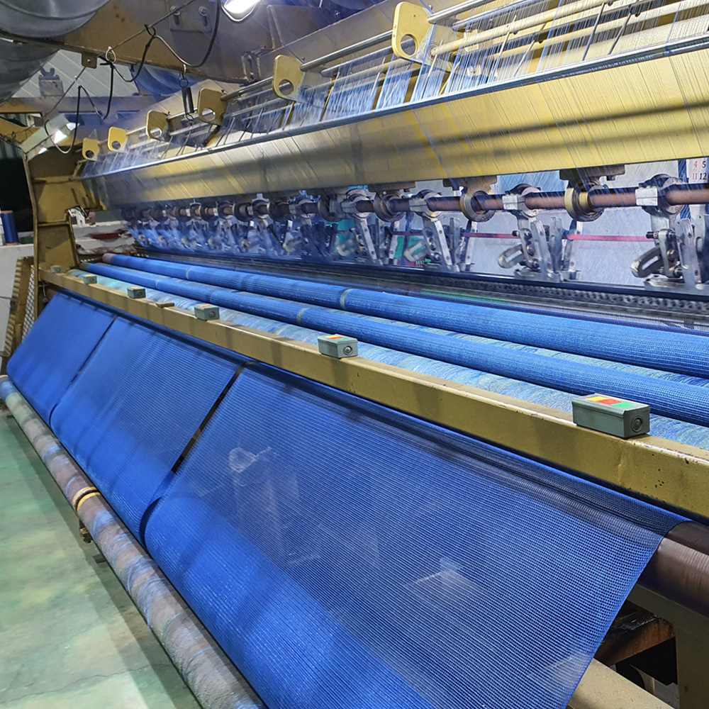 수직보호망 PP 수직망 울타리망 안전망 비계망 분진망 펜스망 청색 1.2m x 50m 이미지 6