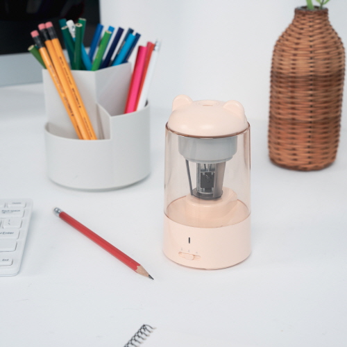 프로살림 자동 전동 연필깎이 오토베어 자동상승