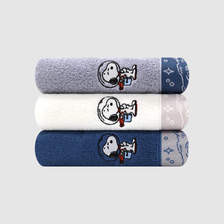 송월타올 캐릭터수건 스누피 리버