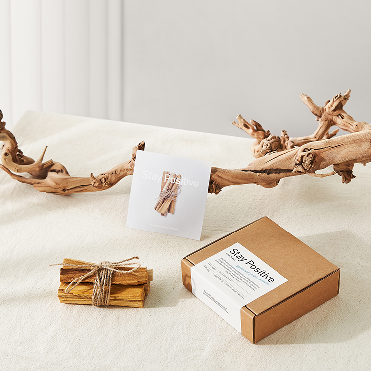 팔로산토 스머지스틱 100g 스테이포지티브 천연 인센스 방향제