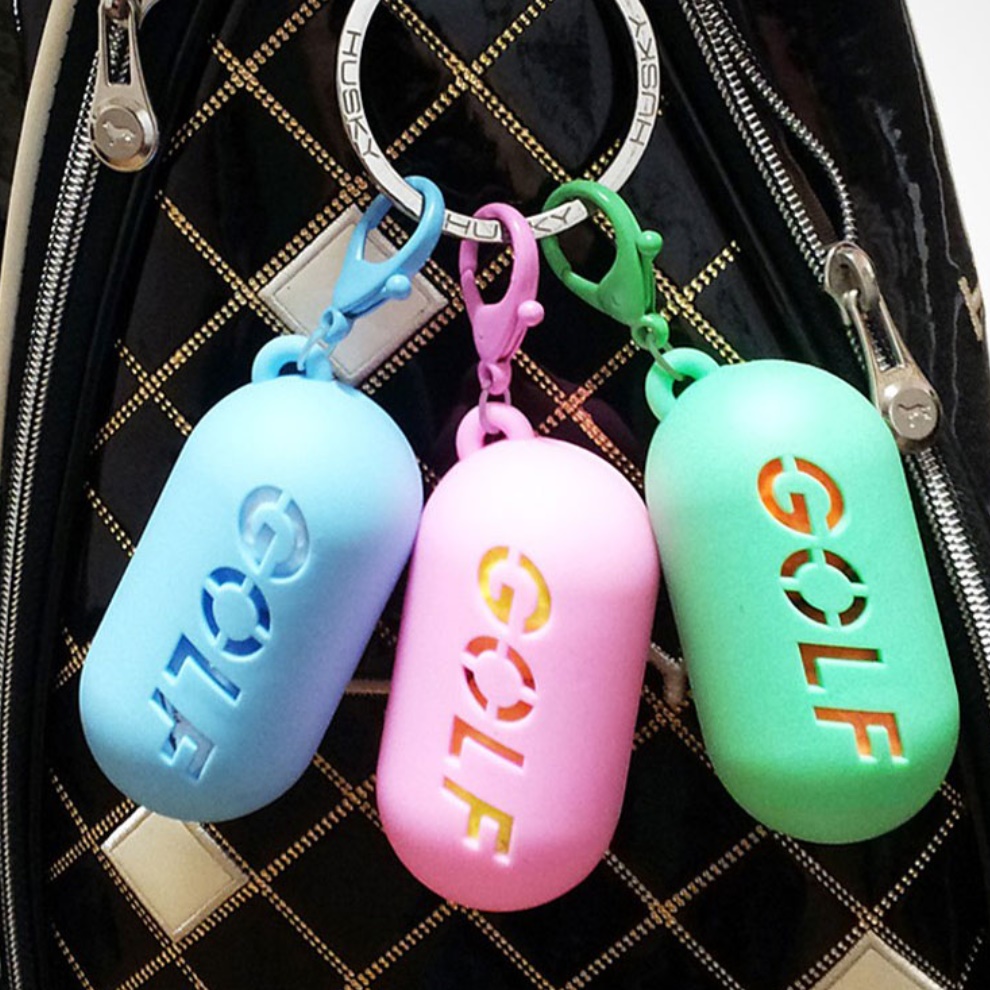 라운딩 벨트볼파우치 남성 여성 골프볼 주머니 골프공 보관