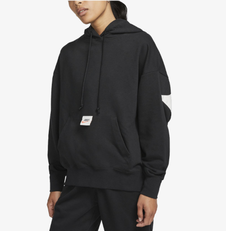 나이키 여성 스포츠웨어 CIRCA 플리스 후디 D6 DQ6225-010