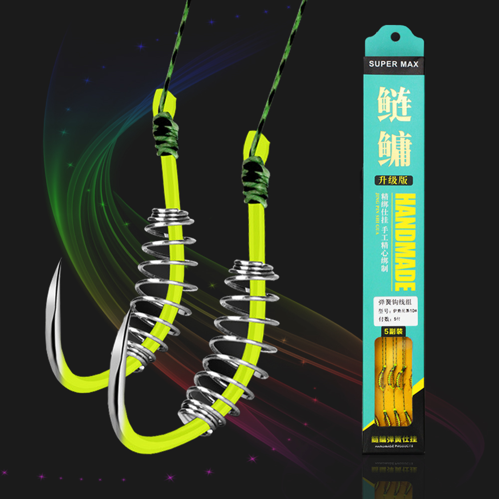 바다 민물 낚시바늘 스프링 떡밥 붕어 낚시 바늘