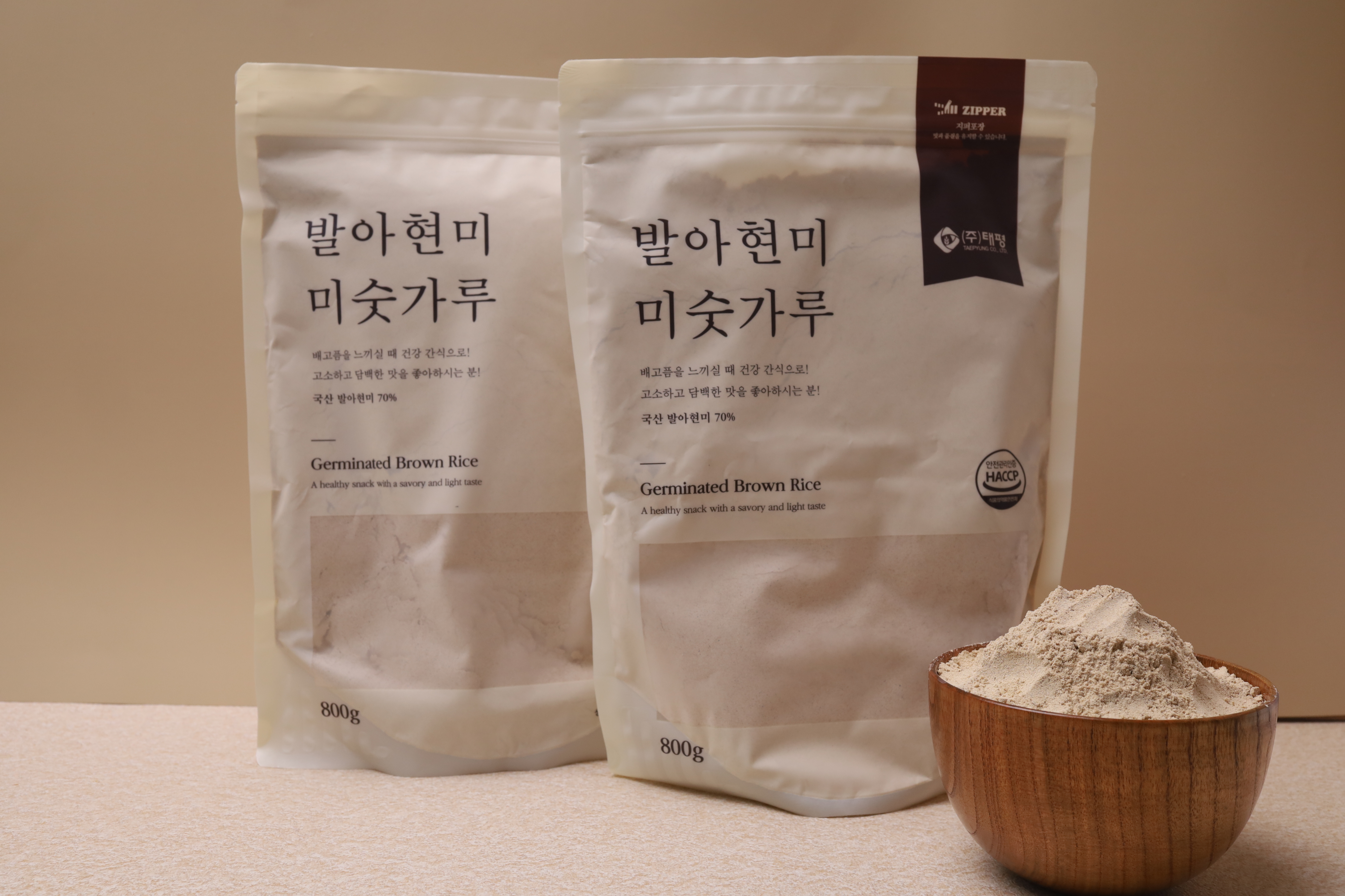 국산 발아현미 미숫가루 간편한 아침 식사대용식 대용량 800g - 상세 이미지 2