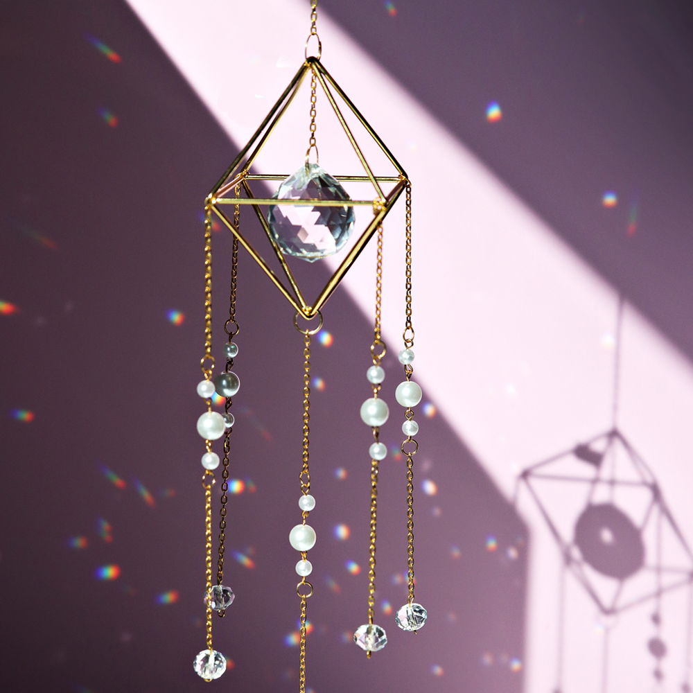 크리스탈 썬캐쳐 천장 월행잉 인테리어 아크릴 모빌 달링