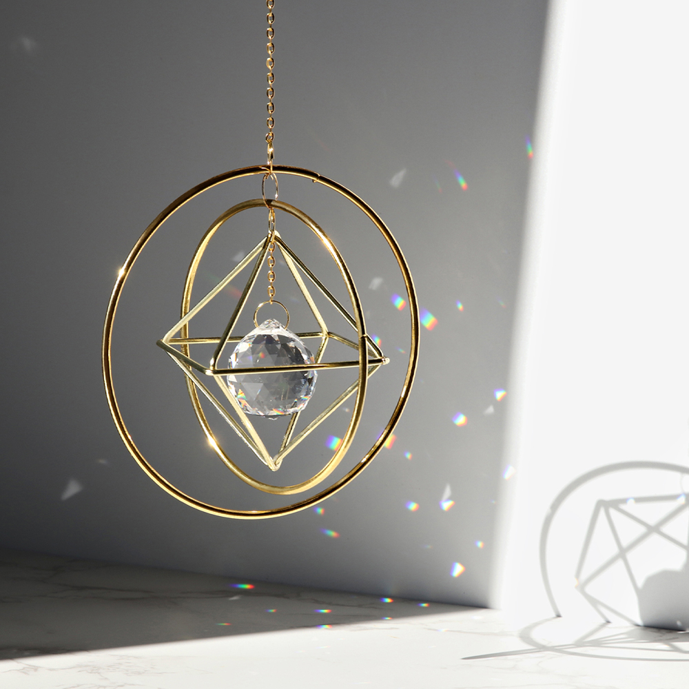 크리스탈 썬캐쳐 천장 월행잉 인테리어 아크릴 모빌 달링