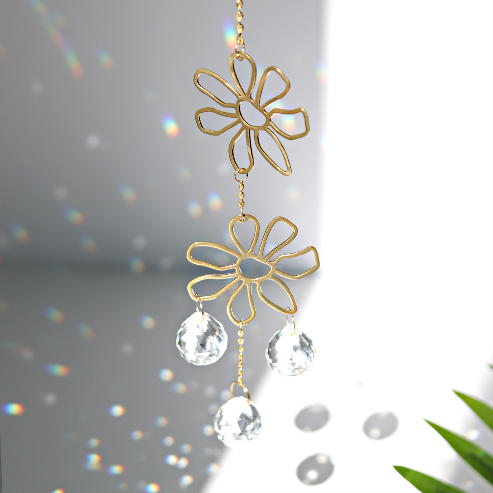 크리스탈 썬캐쳐 천장 월행잉 인테리어 아크릴 모빌 달링