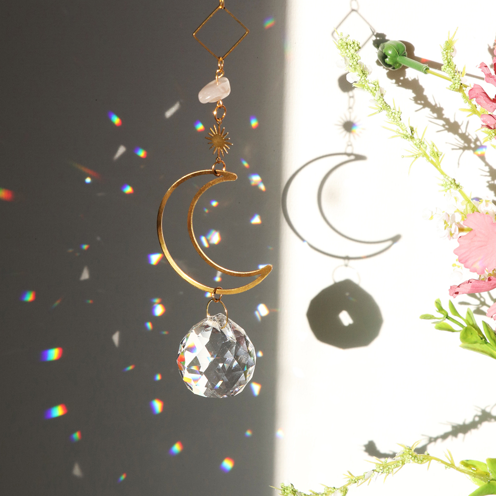 크리스탈 썬캐쳐 천장 월행잉 인테리어 아크릴 모빌 달링