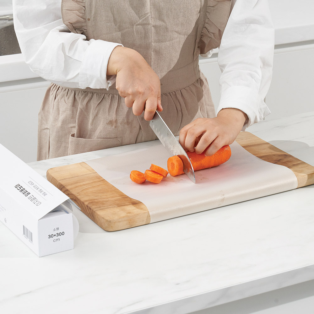 일회용도마 잘라쓰는 도마 이유식 캠핑 위생 롤 300cm - 상세 이미지 2