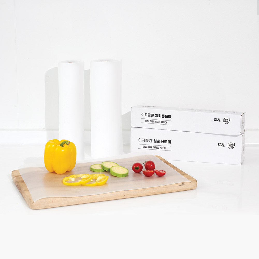 일회용도마 잘라쓰는 도마 이유식 캠핑 위생 롤 300cm - 상세 이미지 5