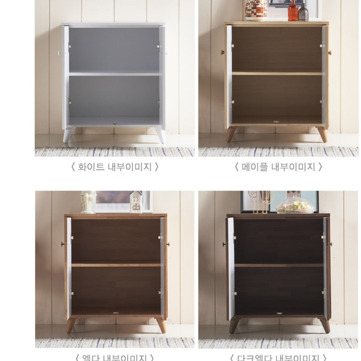 도어장 콘솔수납장 작은 서랍장 미니캐비넷 아이방 수납장 속옷수납장 안방 아기 원룸 - 상세 이미지 5