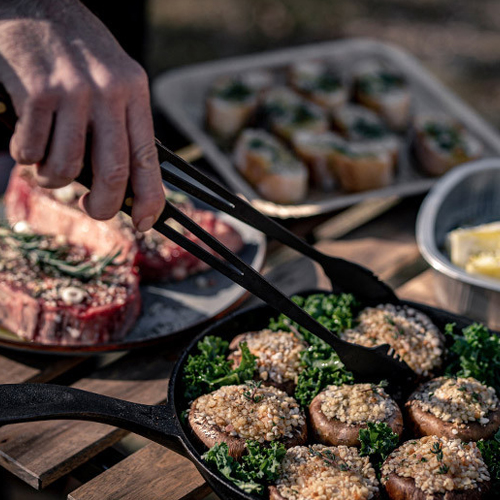 베어본즈 카우보이 캠핑 바베큐 그릴 집게 아웃도어 요리 BBQ 조리 도구