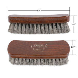 코르도니에르 말털 구두솔(대형 17cm) 실사용 후기 | 효과 있을까? - 상품 이미지 3