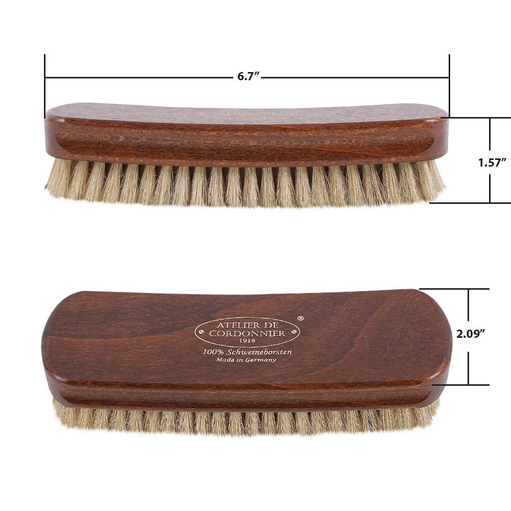 코르도니에르 돼지털 구두솔(대형 17cm) 이미지 2