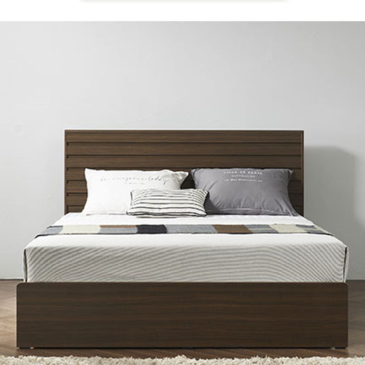 호텔식 침대 프레임 라지킹 사이즈 침대 신혼 부부 집