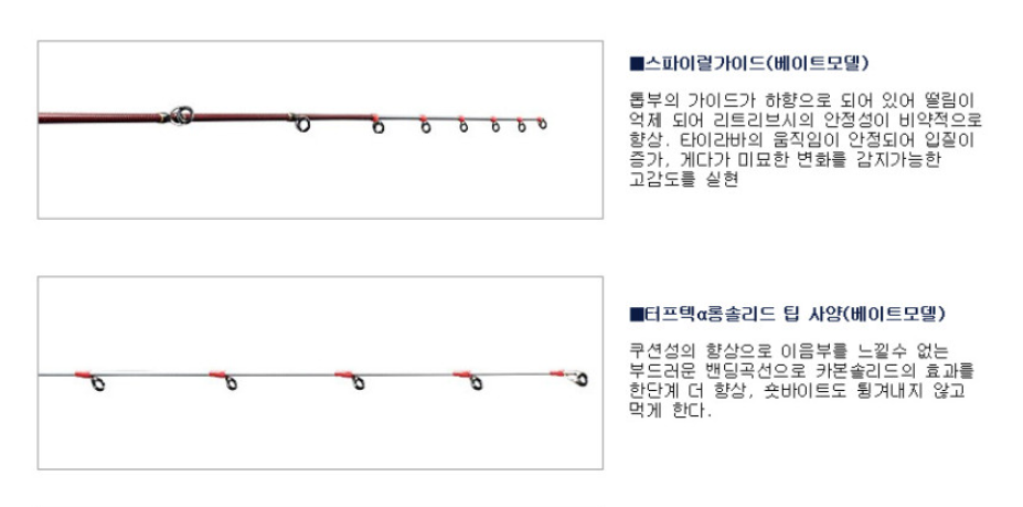 시마노 염월BB 21 참돔낚시대 타이라바 로드 윤성정품 B69M S.2 (21) - 상세 이미지 2